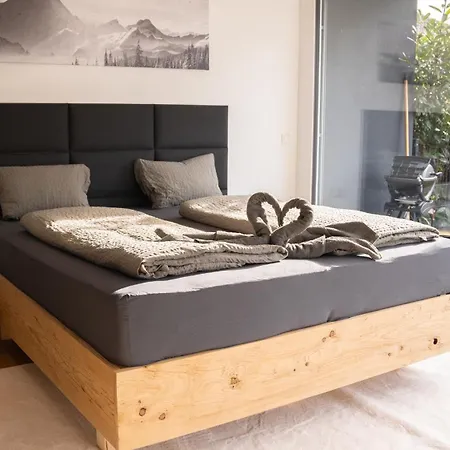 Gartenwohnung Mit Alpenblick